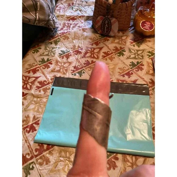 Leaf Wrap Whole Finger Ring - Picture 3 of 3